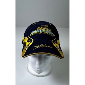 NASCAR Schwan's Racing Team Strap Back Cap Hat‎ Ken Schrader #49 1st Edition